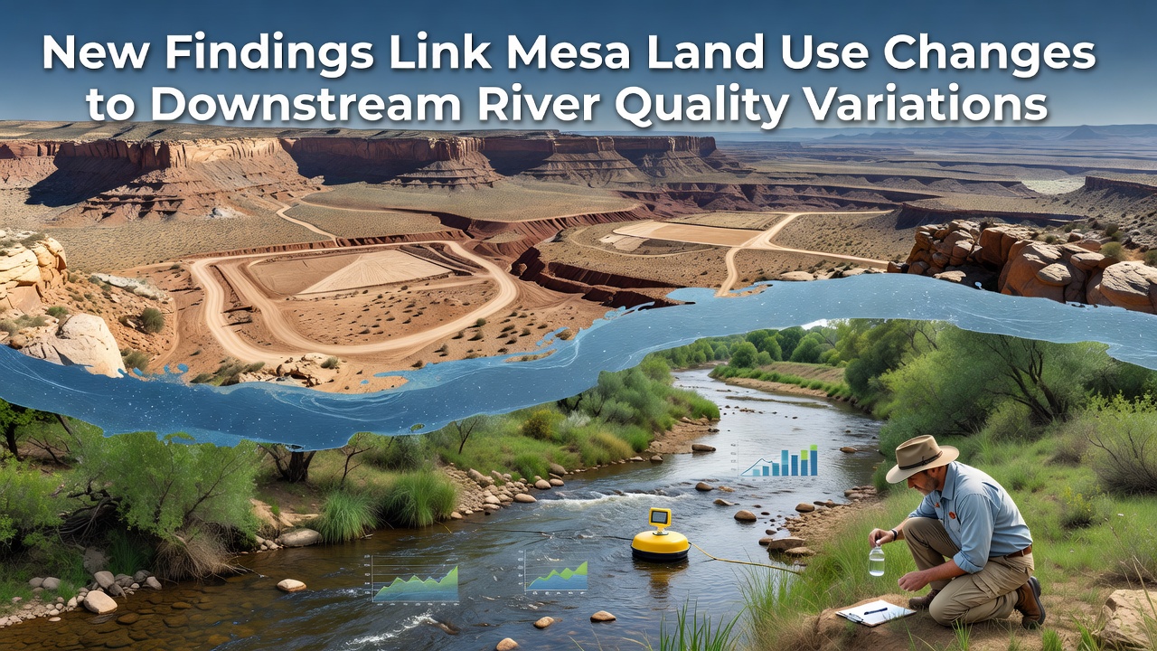 New Findings Link Mesa Land Use Changes to Downstream River Quality Variations